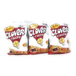 Leslies Clover Chips Barbecue, 5.11oz (145g) 3 Pack