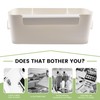 CeaHoify Bedside Bed Shelf Pockets Storage Holder to Storage Remotes