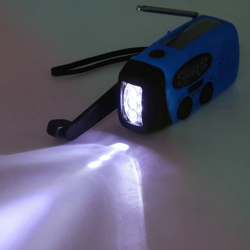 Hand Crank Solar Radio Multifunctional Emergency Radio LED Radio with