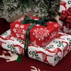 MAYPLUSS Christmas Reversible Wrapping Paper - Mini Roll - 17