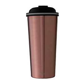 Avanti GOCUP Double Wall Insulated Travel Cup, 473ml / 16oz, Rose Gold