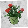 Generic 1set Hanging Planter Basket Iron Art Design Easy Install