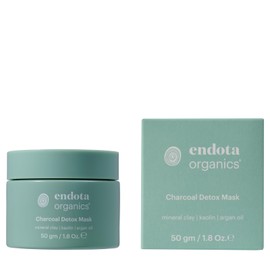 endota Organics Charcoal Detox Mask 50 g, detoxify and revitalise your skin with this pH-balanced charcoal mask.