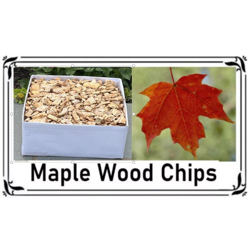 Southern Indiana Wood Chips (6 lbs) Sugar Maple Wood Chips