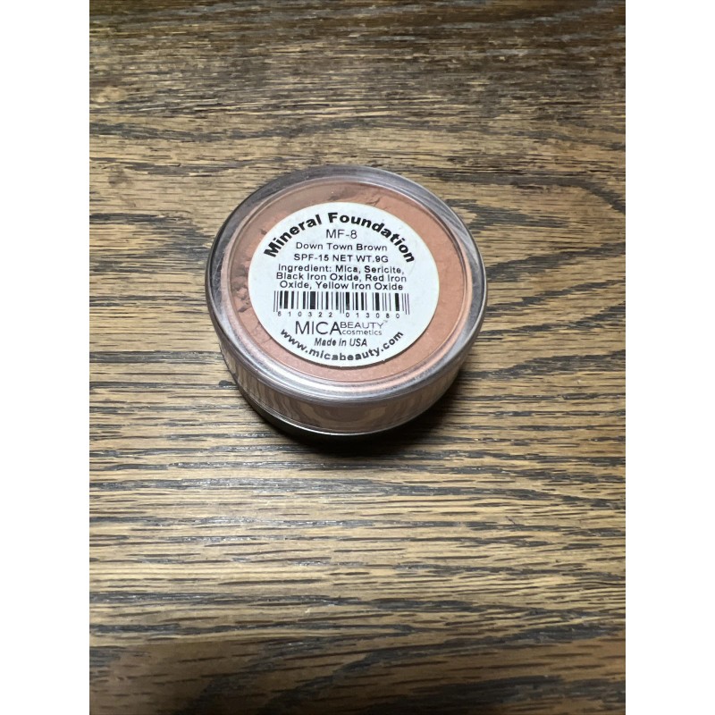 MicaBeauty MICA Beauty cosmetics down town brown mf-8 wt.9g spf-15