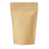 Rightpak Kraft Paper Stand Up Pouches with Resealable Zipper and