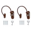 TERF® Heavy Duty Brown Cable Locking Window Restrictor Child Proof