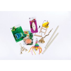 Prevue Hendryx 91101 Round Roof Bird Cage Kit, Black, 3/8"