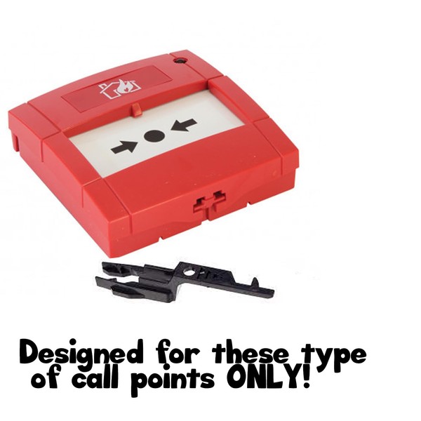 Hinged Call Point Cover Clear Plastic [5 Pack] Compatiable with