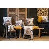 Evans Lichfield Woodland Hare Cushion Cover, White, 43 x 43cm