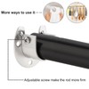 HOJLKLD Closet Rod Bracket, 4 Pack Stainless Steel Closet Rod
