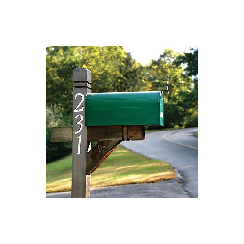 Hillman Nail-On Reflective House Number 9 for Mailbox and Door,