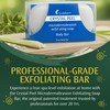 Exfoliating Bar Soap for Men & Women, Crystal Peel Luxury