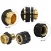 Conector rápido de manguera 3/4" Click to Seal – Juego