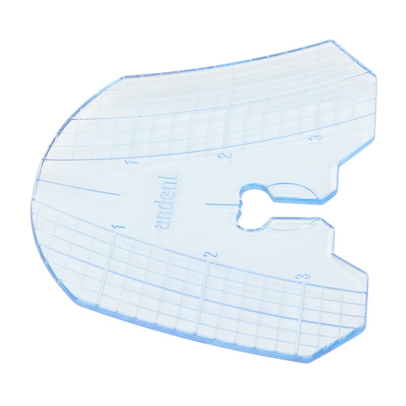 Dental Guide Plate Clear Accurate Measurement Dental Teeth Arrangement Guide