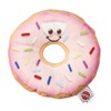 SPOT Fun Food Donut 5.25" Soft Plush Dog Toy, Multi,