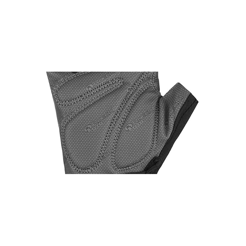 Roeckl Busano Cycling Gloves Short Black/Green 2023: Size: 7.5