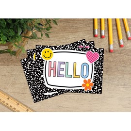Teacher Created Resources Cool for School Hello Postcards (TCR9322)
