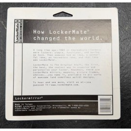 LockerMate Original LockerMate Classic Mate Magnetic Locker Mirror