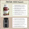 ProFuel Reishi capsules 180x - 2000 mg medicinal mushroom extract