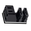 Cablecc Dual SATA 7Pin Female to 90 Degree Angled 7Pin