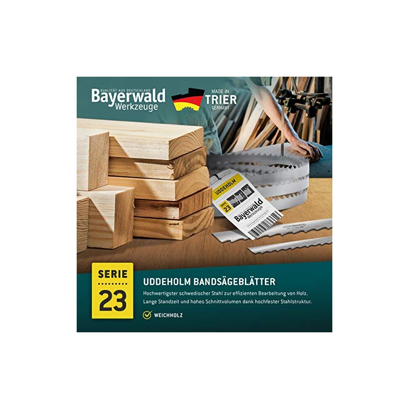 Bayerwald Uddeholm Band Saw Blade 2100 x 12 x 0.6