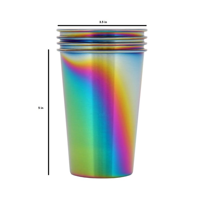 7 Steps - Stainless Steel Pint Cup Tumbler 500 ml
