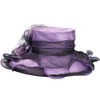 Kentucky Organza Derby Top Hats for Women Sun Visor Cap