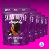 SkinnyDipped Super Dark Chocolate + Sea Salt Almonds, Vegan, Healthy