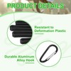PATIKIL Golf Gloves Stretcher, Plastic Keeper Support Rack Holder Dryer