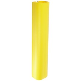UltraTech 1521 HDPE Ultra-I-Beam Protector, 7-1/2" Length x 8-1/2" Width x 36" Height, Yellow