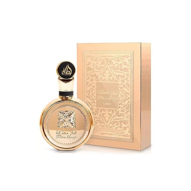 Lattafa Perfumes Fakhar Gold EDP Extrait, 3.40 Fl Oz