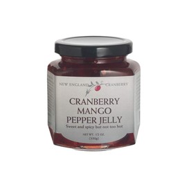 New England Cranberry, Jelly Cranberry Mango Pepper, 12 Ounce