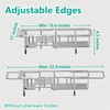 AIDERLY Dish Drying Rack in Sink Expandable Stainless Steel Kitchen