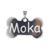 Placa de Identificación para Perros, Acero Inoxidable, (, )