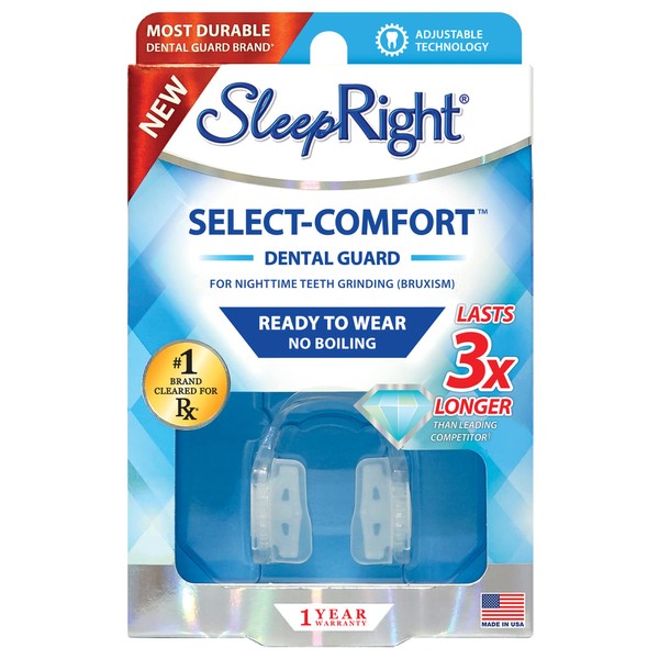 SleepRight® Select-Comfort Dental Guard (New Version) - Sleeping Teeth Guard – Mouth Guard to Prevent Teeth Grinding