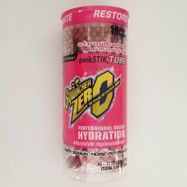 Sqwincher ZERO Sugar Free Electrolyte Beverage 10 FRUIT PUNCH Packets Qwik Stik