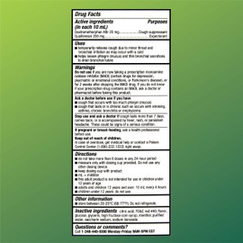 Tussin Dm 8 fl Ounce Liquid