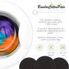 Almohadillas desmaquillantes reutilizables color negro, lavables, paquete de 10 unidades