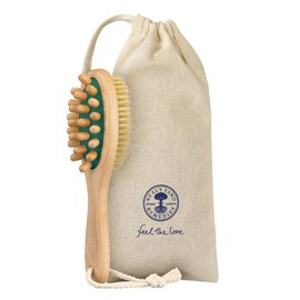 NEAL'S YARD REMEDIES Body Massage Brush (Cotton Drawstring Included) x 1