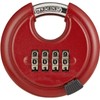 Guliffen Combination Lock, Discus Padlock with 4 Digital Combination,Disc Lock