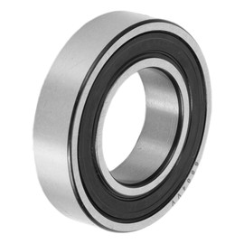 ACROPIX 6904VV Deep Groove Ball Bearings P6 20x37x9mm Lubricated Bearings Double Rubber Seal Black Silver Tone Scooter Skateboard Wheel
