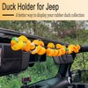 Duck Holder for Jeep Wrangler,Paracord Duck Mount Holder Compatible with