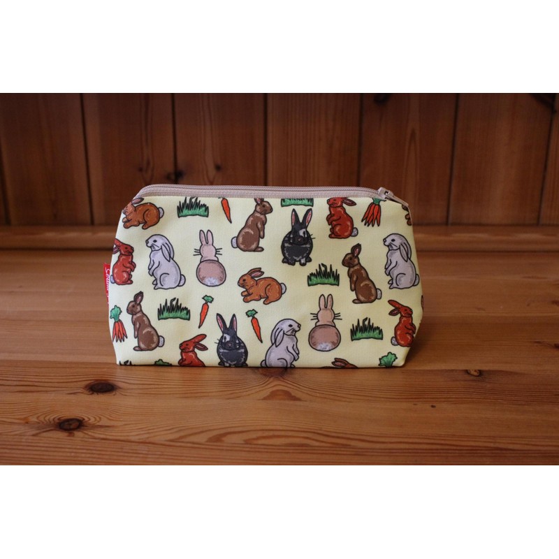 Rabbits Cosmetic Bag by Selina-Jayne