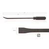 TEKTON 17 Inch Angled End Handled Pry Bar | LSQ42017