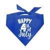 Happy 4th of July Dog Bandana | 100% Adjustable Cotton