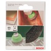 Bosch 2609256501 DIY Topfbürste Gewellter Draht, Edelstahl, ø 75 mm,