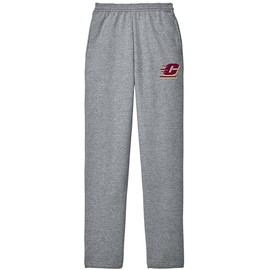 J2 Sport Central Michigan University Sweats Chippewas Unisex Sweatpants Apparel Grey