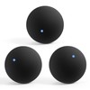 Exogio 3 Pcs Squash Balls Blue Dot Training Squash Ball
