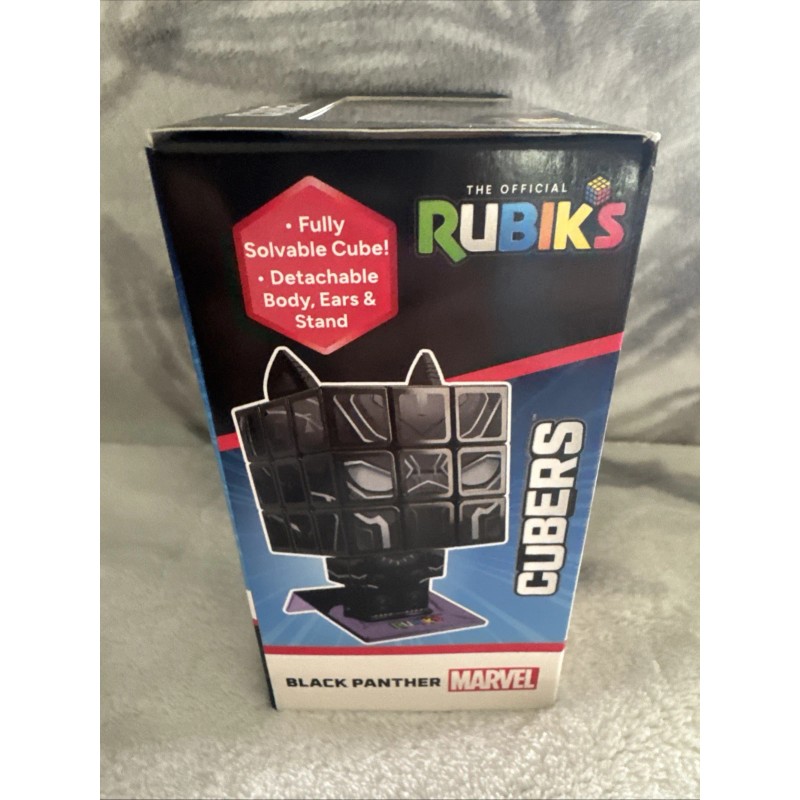 Rubik's Rubik’S Cube, Black Panther Puzzle Cube – Collectible Brain